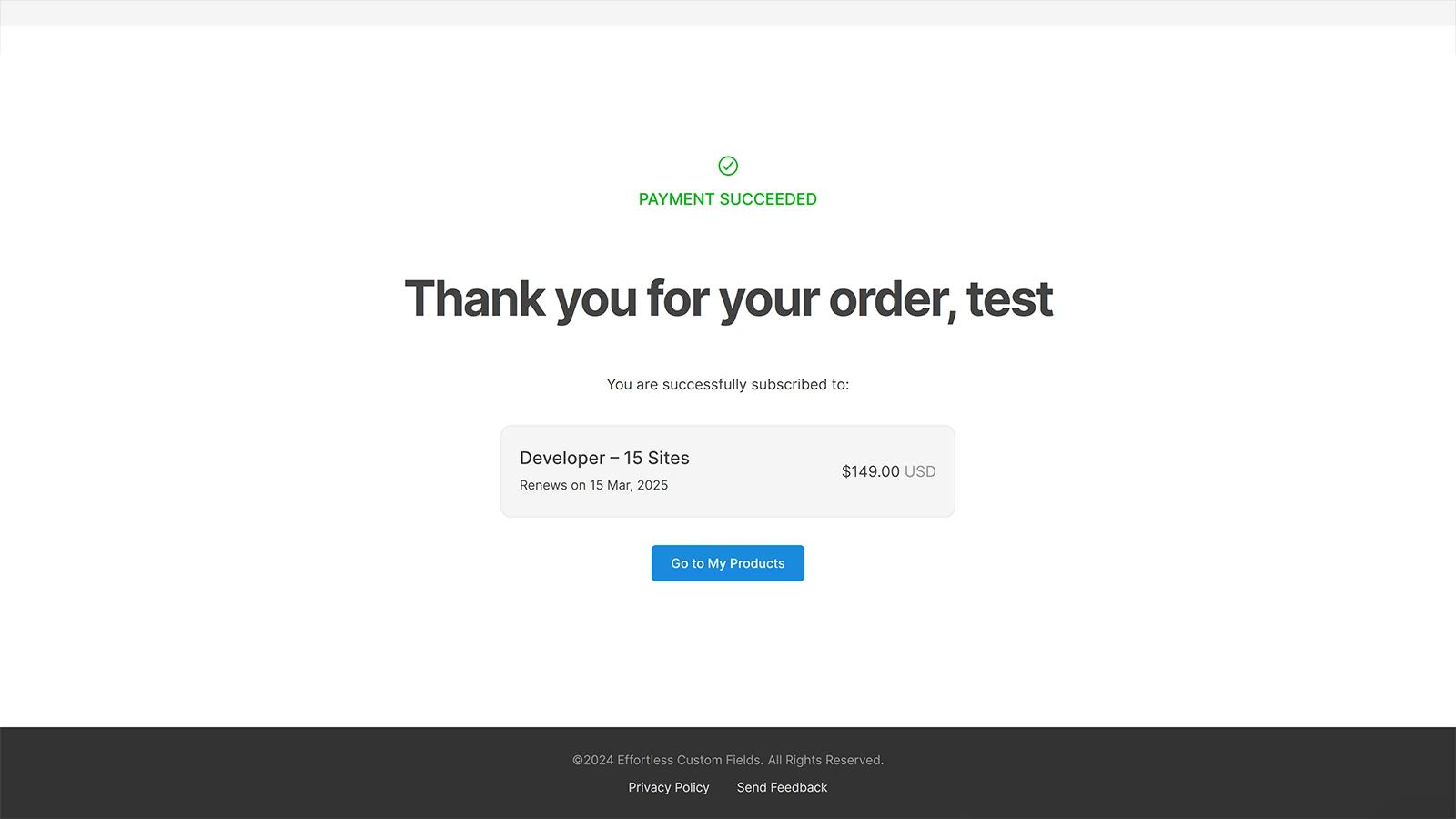 License & Subscription