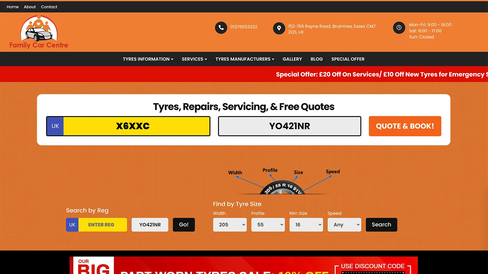 Find & Book Tyres